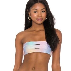 PQ Swim Golden Hour Bandeau Swim Top